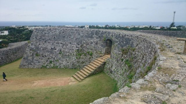 世界遺産「座喜味城跡」