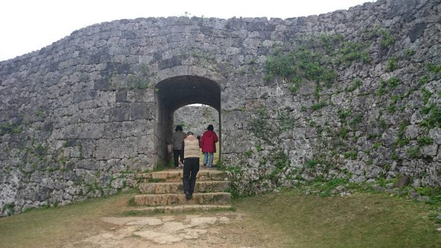 世界遺産「座喜味城跡」