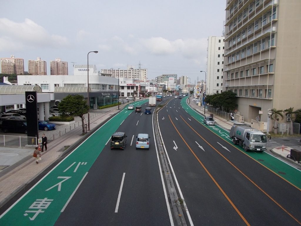 「浦添北道路・臨港道路浦添線　開通後」