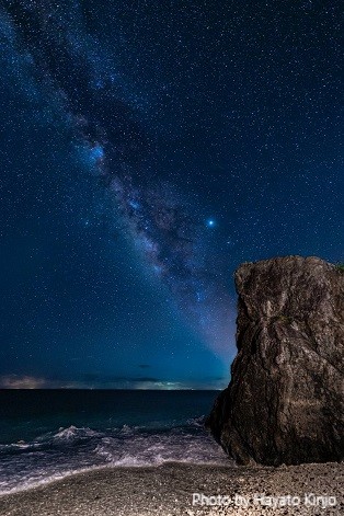 伊平屋島の星空