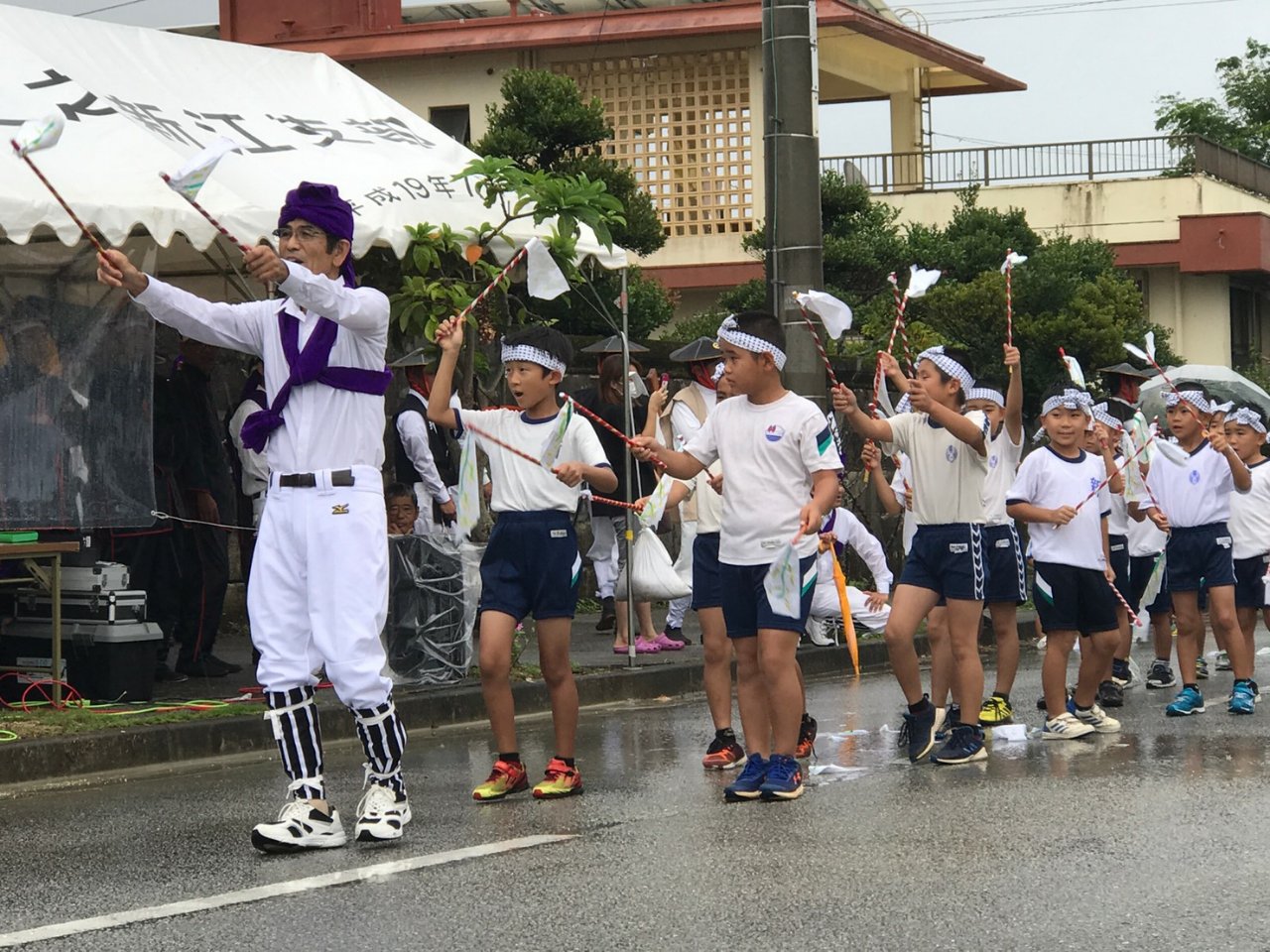 八重瀬町富盛区の十五夜祭り