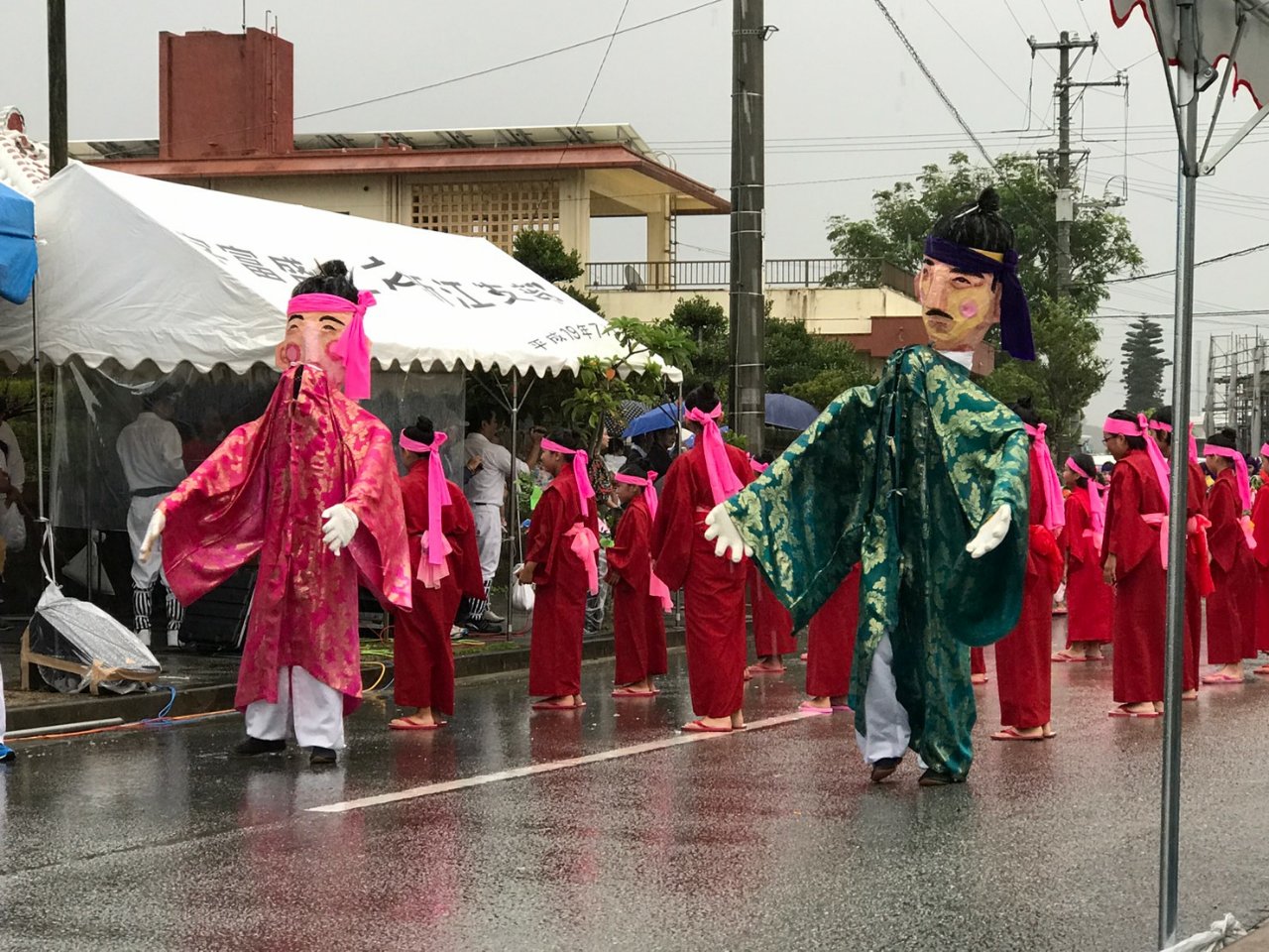 八重瀬町富盛区の十五夜祭り