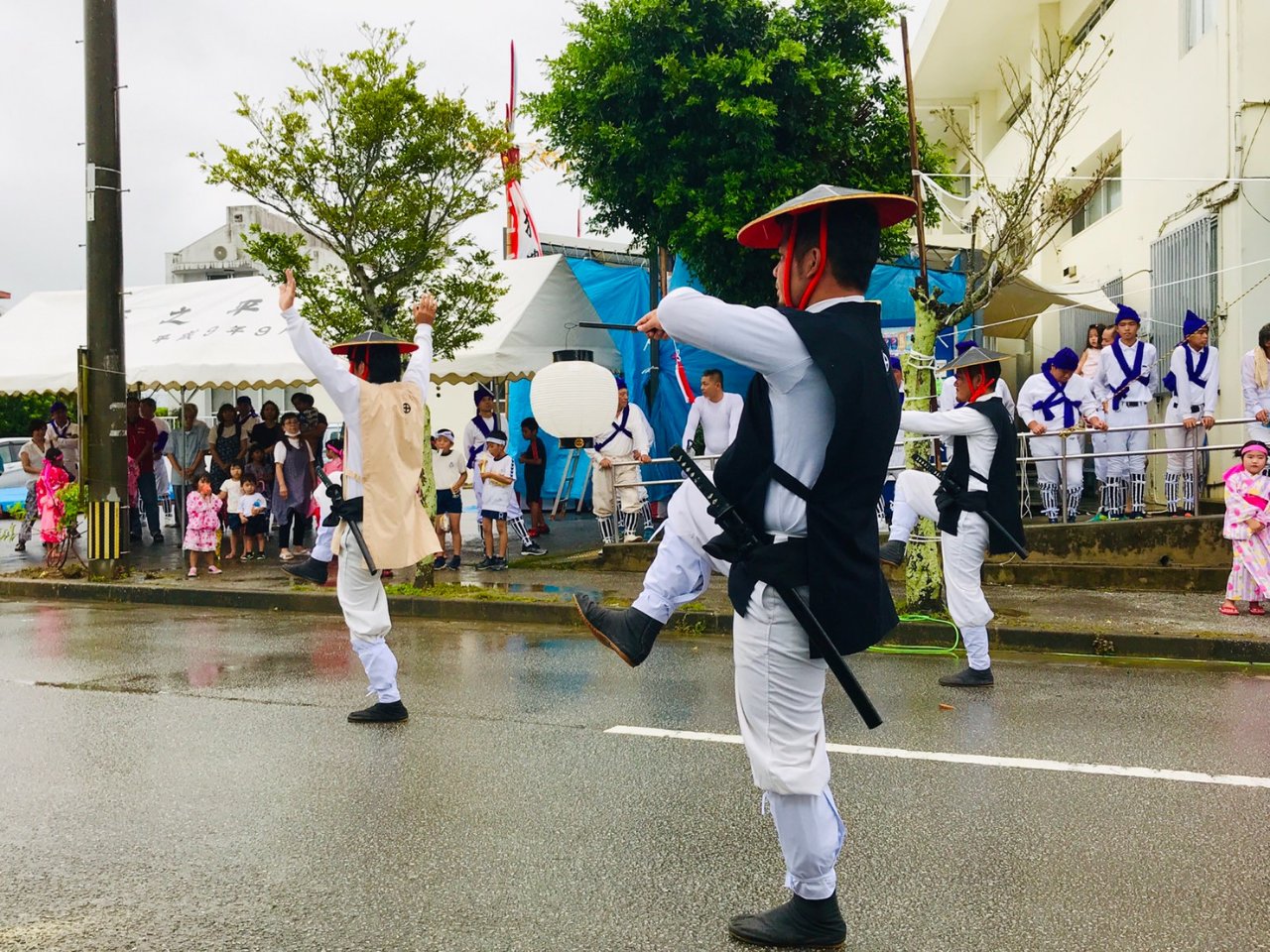 八重瀬町富盛区の十五夜祭り