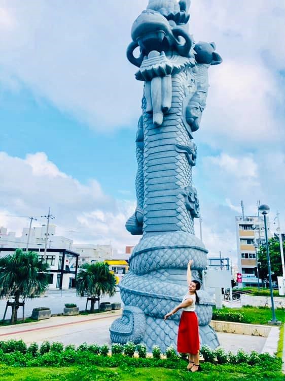 壮大な海の魅力を堪能！龍柱から望む豪華客船 - OKINAWA41