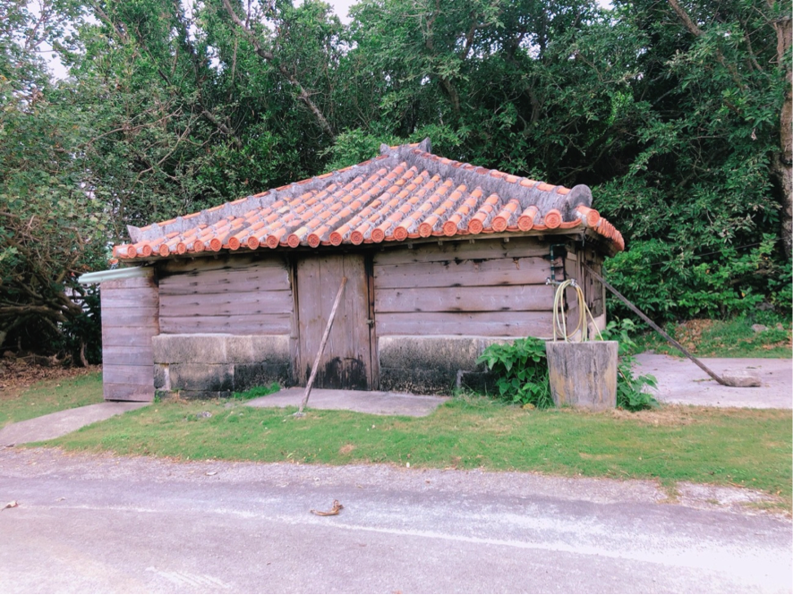 イラブーの燻製小屋