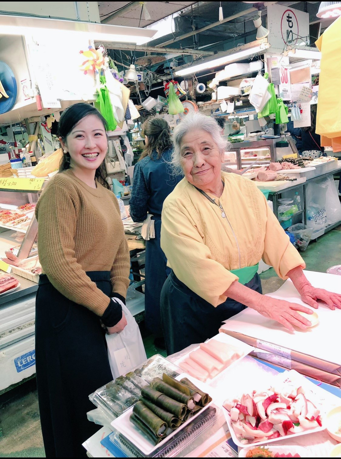 昨年の年末、旧市場を訪れた際の写真