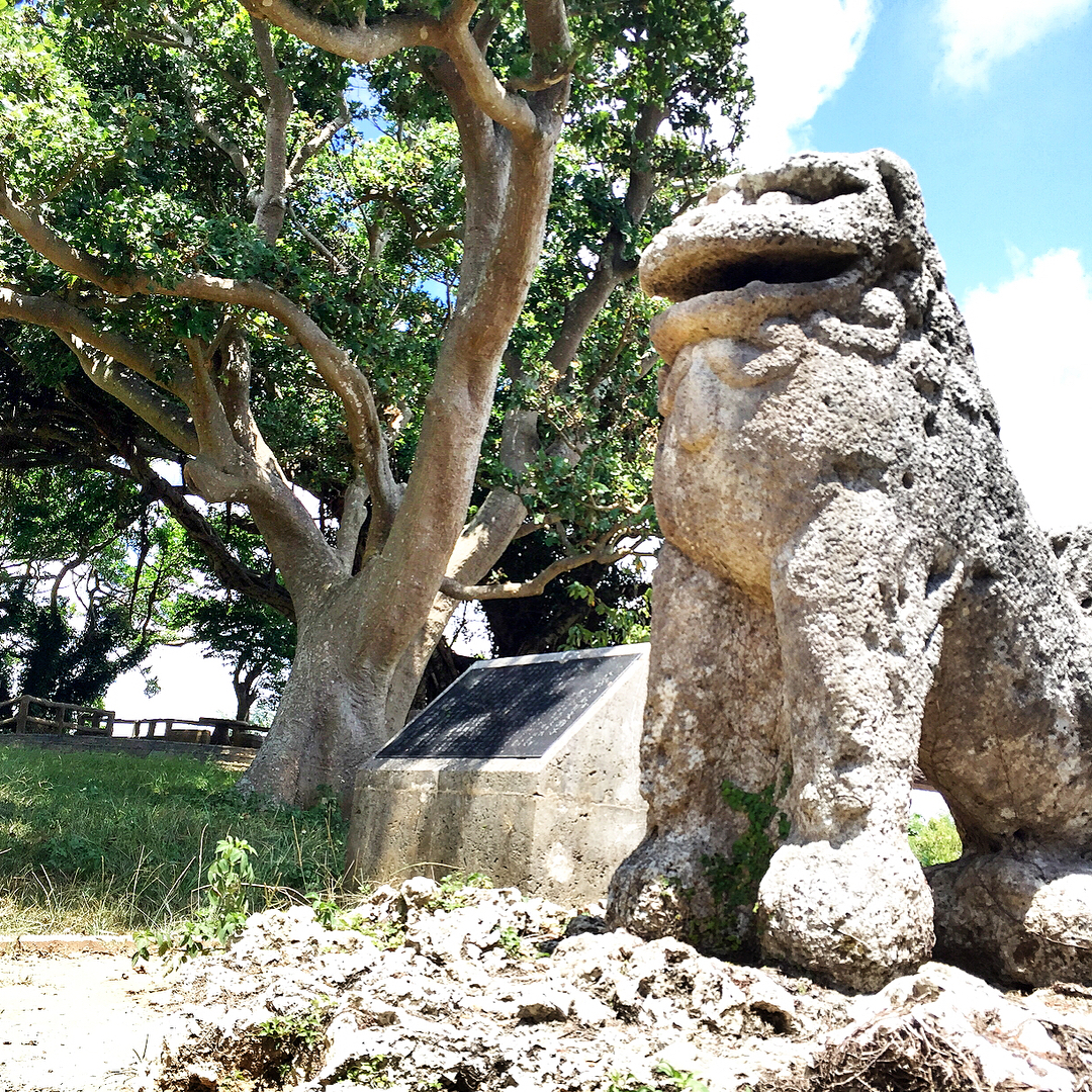 富盛の石彫大獅子